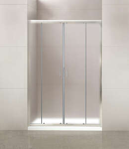 Душевая дверь BelBagno Uno 180 см текстурное стекло профиль хром