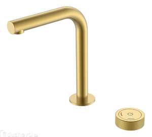 Смеситель для раковины Boheme TECH 158-MG золото матовое