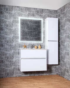 Мебель для ванной комнаты Бриклаер Мальта 72 см белая