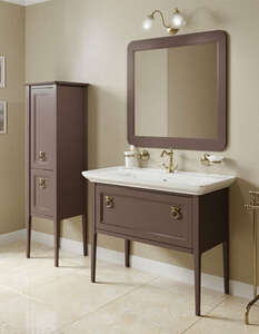 Мебель для ванной комнаты Caprigo Jersey 105 см 1 ящик с выбором отделки