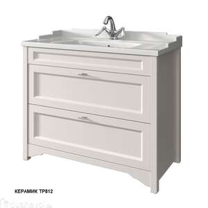 Мебель для ванной комнаты Caprigo Preston 100 см 2 ящика с выбором отделки