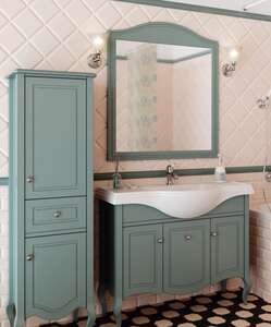 Мебель для ванной комнаты Caprigo Verona H 105 см  3 двери с выбором отделки