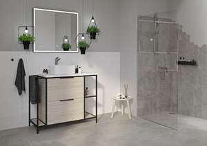 Мебель для ванной комнаты Cersanit Bosquet 100 дуб
