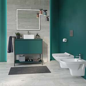 Мебель для ванной комнаты Cersanit Botanique 100 зелёный