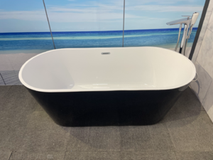 Отдельностоящая акриловая ванна Cerutti Chika CT8559 170x80 см, белая