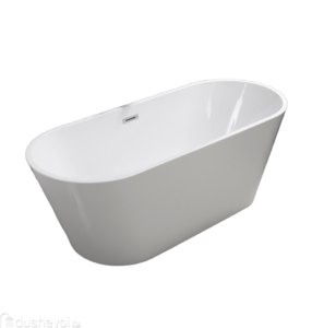 Отдельностоящая акриловая ванна Cerutti Sella CT9040 170x75 см, белая