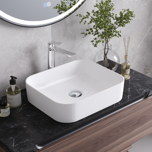 Раковина накладная Cezares 46 см CZR-6450 белая