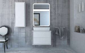 Мебель для ванной комнаты Cezares Bellagio 70 см Bianco Opaco