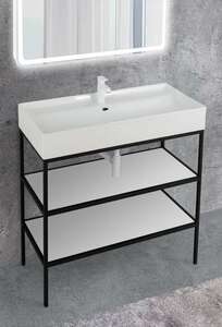 Мебель для ванной комнаты Cezares Cadro напольная, 80 см, двухъярусная