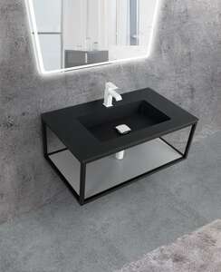 Мебель для ванной комнаты Cezares Cadro подвесная, 90 см, одноярусная