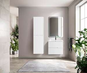 Мебель для ванной комнаты Cezares Duet 60 Bianco Opaco