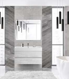 Мебель для ванной комнаты Cezares Molveno 100 Legno Bianco