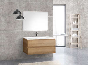 Мебель для ванной комнаты Cezares Molveno 100 Rovere Rivera