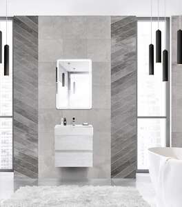Мебель для ванной комнаты Cezares Molveno 60 Legno Bianco