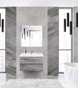 Мебель для ванной комнаты Cezares Molveno 80 Legno Bianco