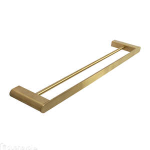 Полотенцедержатель двойной Cezares STYLUS STYLUS-THD-60-BORO брашированное золото