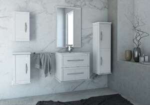 Мебель для ванной комнаты Cezares Tiffany 60 см подвесная, белая