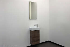 Мебель для ванной комнаты Comforty Асти 00-00000834 40 см, подвесная, коричневая