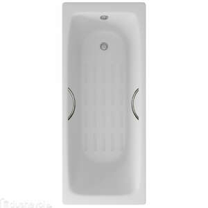 Чугунная ванна Delice Biove 170x75 DLR220509R-AS белая