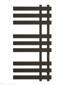 Полотенцесушитель электрический Двин LX-2 plaza neo 100x50 4657812418378 черный матовый