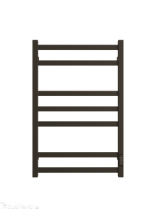 Полотенцесушитель электрический Двин V plaza neo 80x50 4657795054358 черный матовый