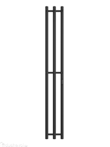 Полотенцесушитель электрический Двин X-3 neo 160x12 4657801240430 черный матовый
