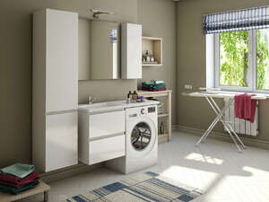 Комплект мебели Эстет Dallas Luxe (Даллас Люкс)105  подвесной 2 ящ. L