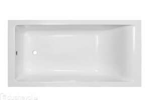 Ванна из литьевого мрамора Эстет Дельта 150x75 ФР-00014531 silk белая