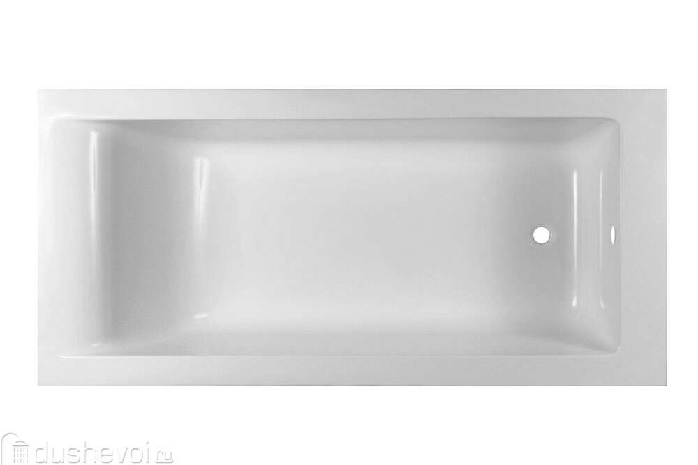 Ванна из литьевого мрамора Эстет Дельта 170x80 ФР-00000655, белая, пристенная 56337