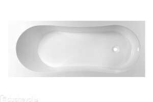 Ванна из литьевого мрамора Эстет Лаура 170x70 ФР-00000678, белая, пристенная