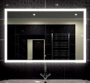 Зеркало с подсветкой Эстет Dallas Luxe LED 100х70