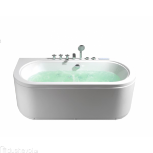Гидромассажная ванна Frank 170x80 F160 пристенная, белая