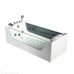 Гидромассажная ванна Frank 180x80 F104 отдельностоящая, белая