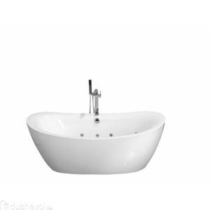 Гидромассажная ванна Frank 180x85 F162 отдельностоящая, белая