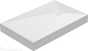 Душевой поддон из искусственного камня Good Door  Essentia белый 160x70 ЛП00086