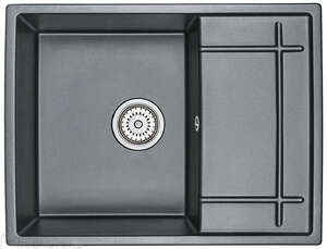 Кухонная мойка Granula 65 см 6501, ШВАРЦ