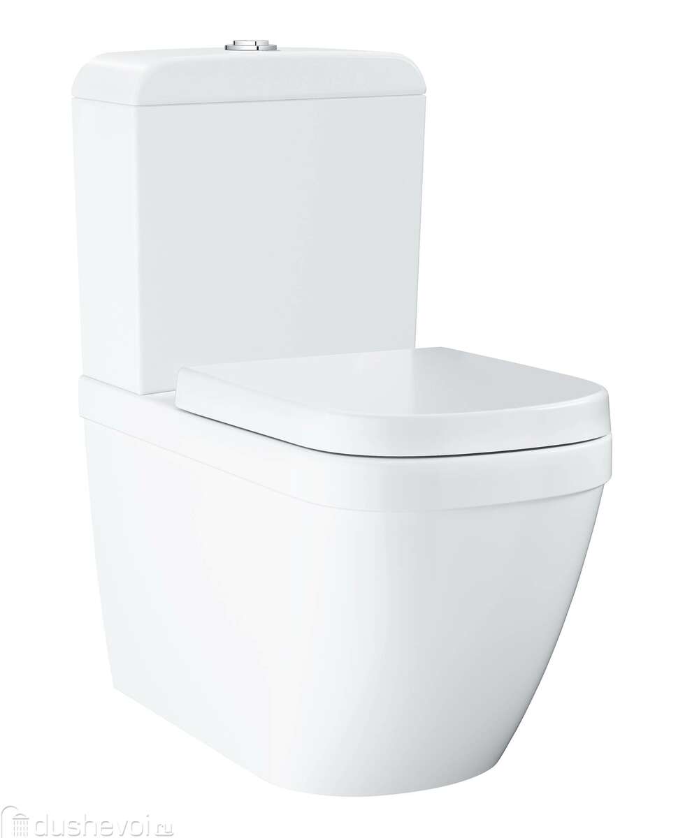 Унитаз напольный с бачком Grohe Euro Ceramic 39338000 Alpine White, без ...