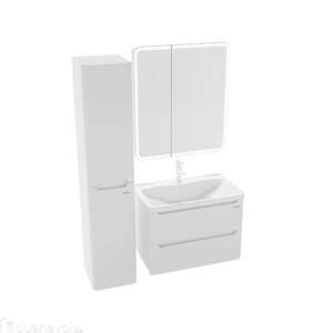 Мебель для ванной комнаты Grossman Адель 70 подвесная, 2 ящика, белая