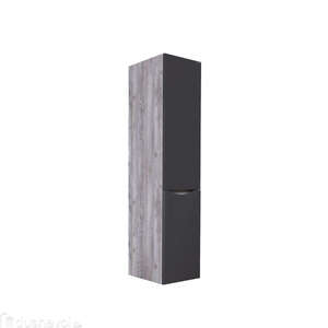 Пенал Grossman Талис 303507 35см, бетон пайн, графит