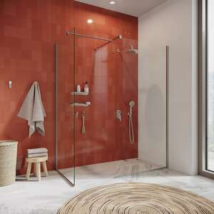 Встраиваемая душевая система с тропическим душем Iddis Ray RAYSB02i67 хром