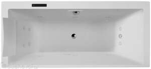 Акриловая ванна Jacob Delafon Evok 180x80 Luxe, форсунки справа, с г/м