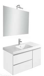 Мебель для ванной комнаты Jacob Delafon Odeon Up 100 блестящий белый, подвесная