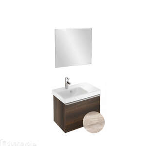 Мебель для ванной комнаты Jacob Delafon Odeon Up 62 серый дуб, подвесная, 1 ящик