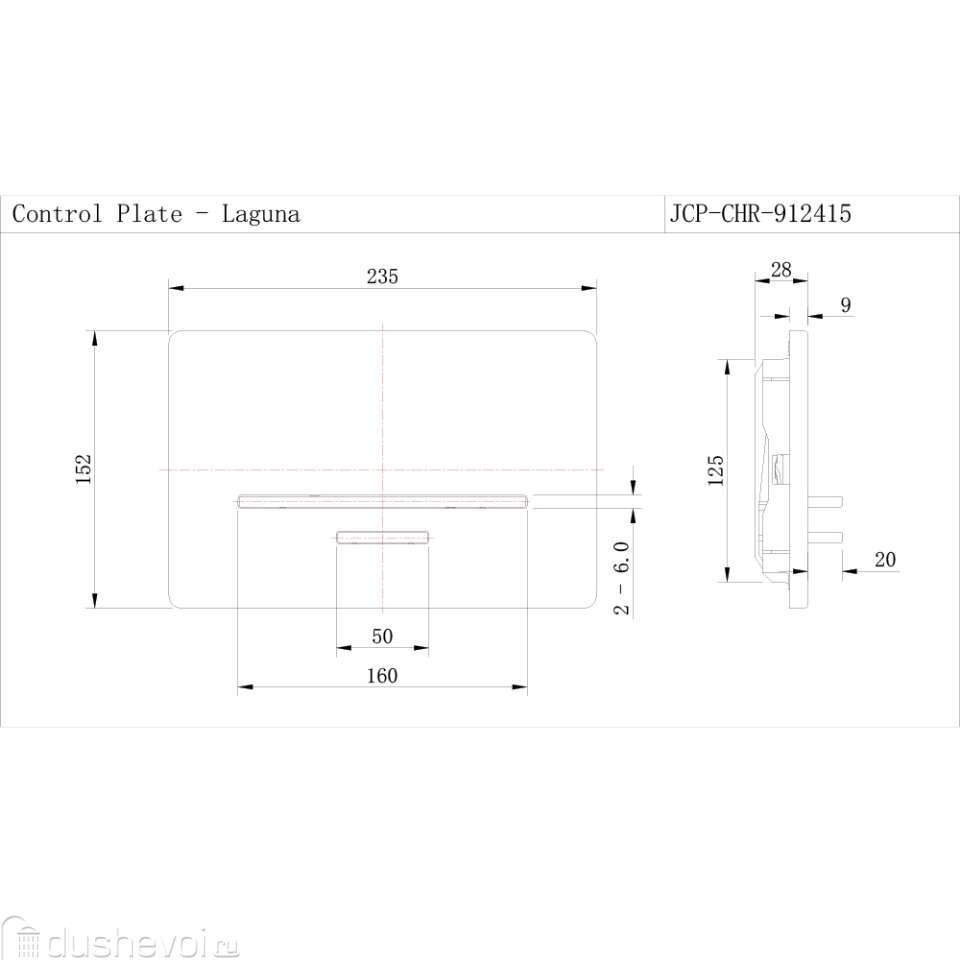 Кнопка для инсталляции Jaquar Laguna JCP-BLM-912415 матовый черный купить в  Нефтеюганске - цена 6491 руб в интернет-магазине сантехники Dushevoi.ru