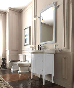 Мебель для ванных комнат Kerasan Retro 58 см белая матовая