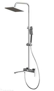 Душевая стойка Knotlor Stable KN-23 с изливом, хром