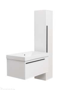Комплект мебели LaFenice Elba Bianco 80 см, 1 ящик, белая