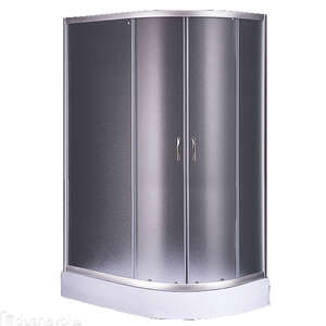 Душевой уголок Loranto Sunway 120x80 CS-827AL (аналог CS-1285) 120*80*195 стекло матовое, профиль хром