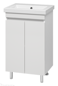 Мебель для ванной комнаты Misty Енисей 50 см напольная, белая