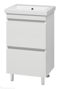 Мебель для ванной комнаты Misty Енисей 50 см напольная, белая